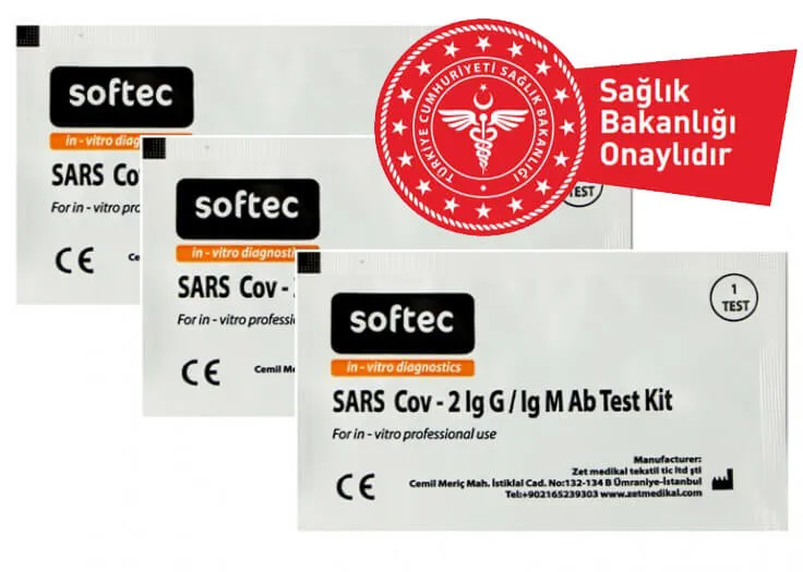 SOFTEC COVID-19 Antikor Test (10'lu)